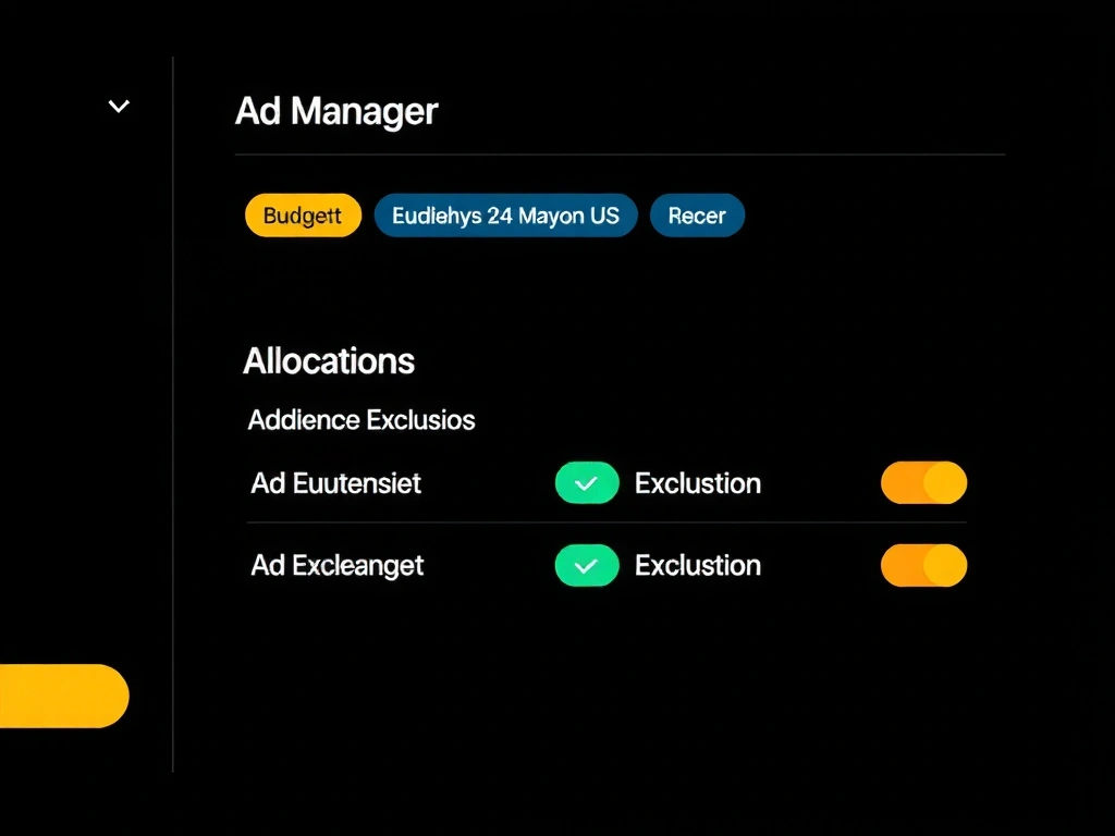 Rozhraní správy reklam