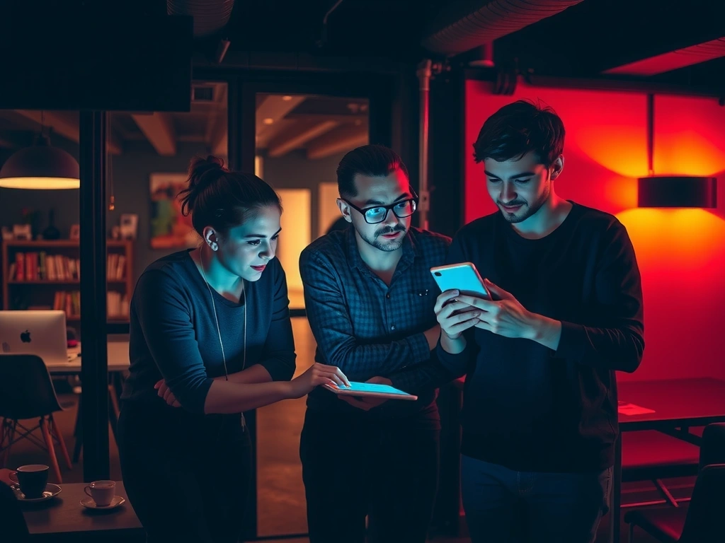 Tým Brand Nexo v kanceláři